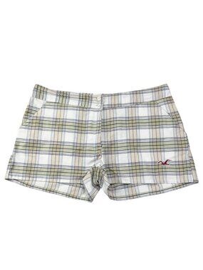 HOLLISTER Y2K Plaid Women’s Low Rise Short SIze Medium
